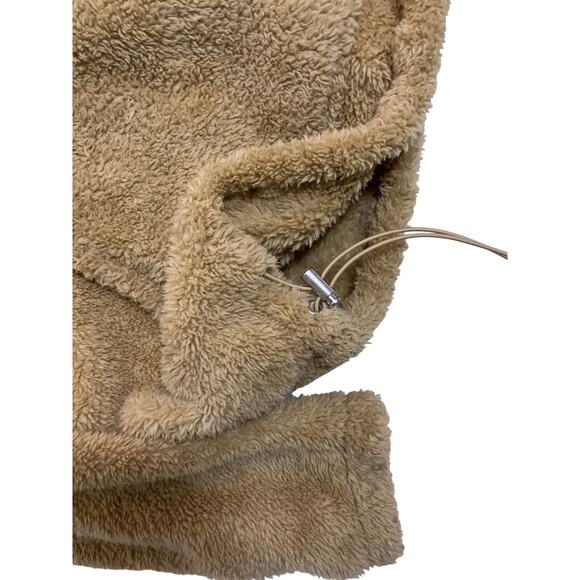 L.O.G.G by H&M Teddy Fleece Hoodie Women’s Medium Cozy Winter Pullover - Picture 3 of 6